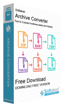Softaken Archive Converter Software