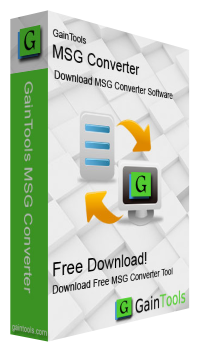 GainTools MSG to MBOX Converter