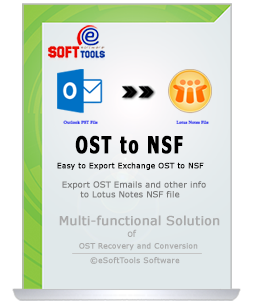 eSoftTools OST to NSF Converter Software