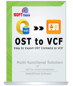 eSoftTools OST to Vcard Converter Software