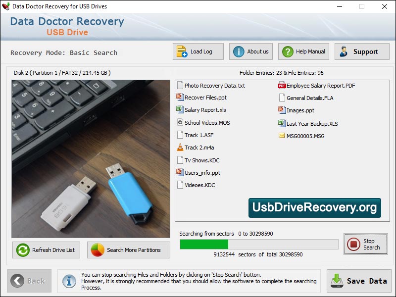 USB Drive Retrieve Software